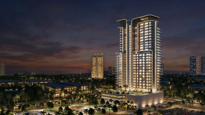 Exterior at Rotana Residences South Tower in Abu Dhabi Abu Dhabi