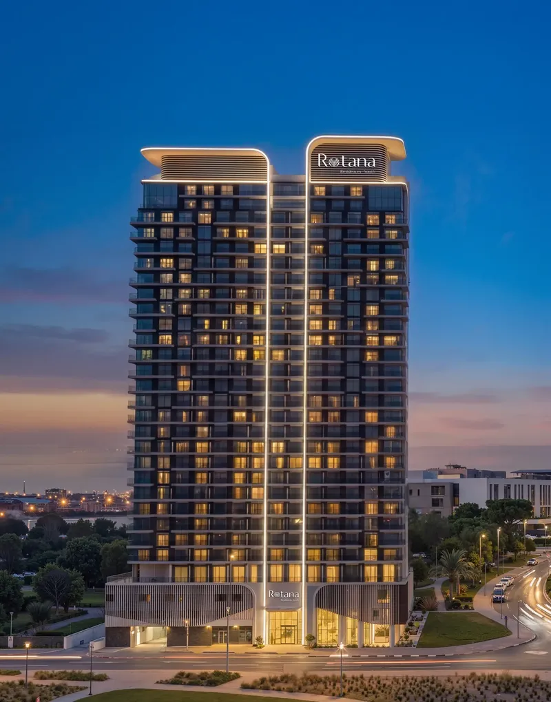 Exterior at Rotana Residences South Tower in Abu Dhabi Abu Dhabi