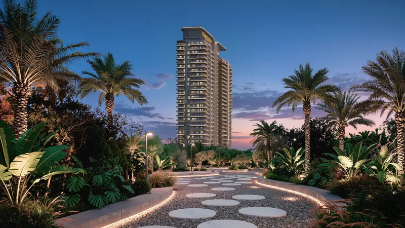 Exterior at Rotana Residences South Tower in Abu Dhabi Abu Dhabi