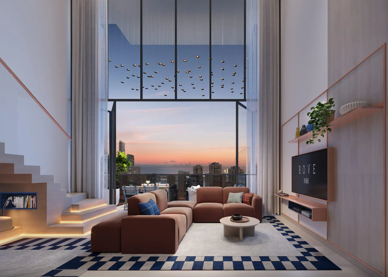 Irth Development Rove Home Dubai Marina Interior