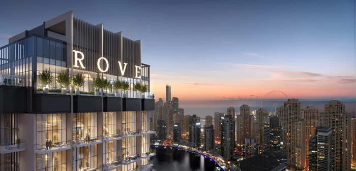 Exterior at Rove Home Dubai Marina in Dubai Marina Dubai