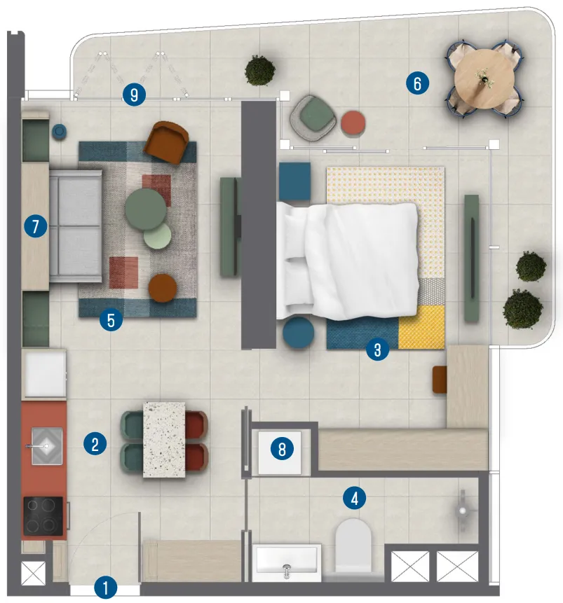 Irth Development Rove Home Marasi Drive floor plan