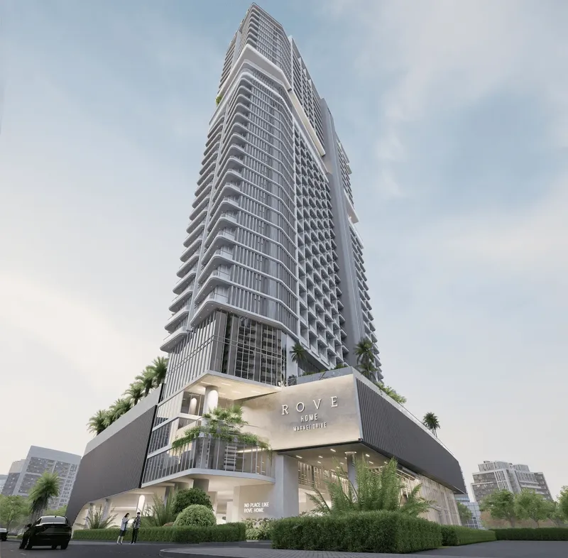 Exterior at Rove Home Marasi Drive in Business Bay Dubai