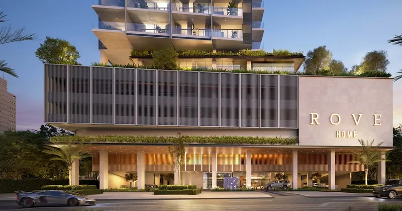 Exterior at Rove Home Marasi Drive in Business Bay Dubai