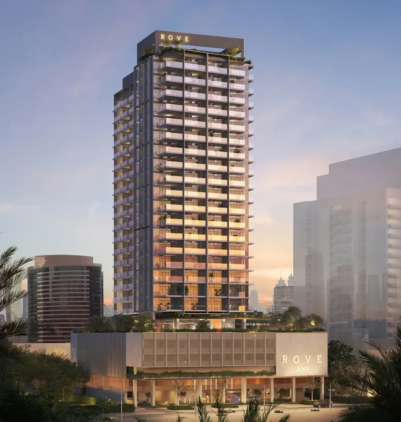 Exterior at Rove Home Marasi Drive in Business Bay Dubai