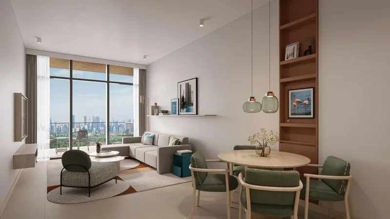Interior at Rove Home Meydan Horizon in Dubai
