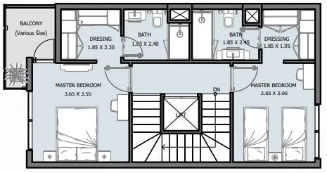 Reportage Properties Royal Park floor plan