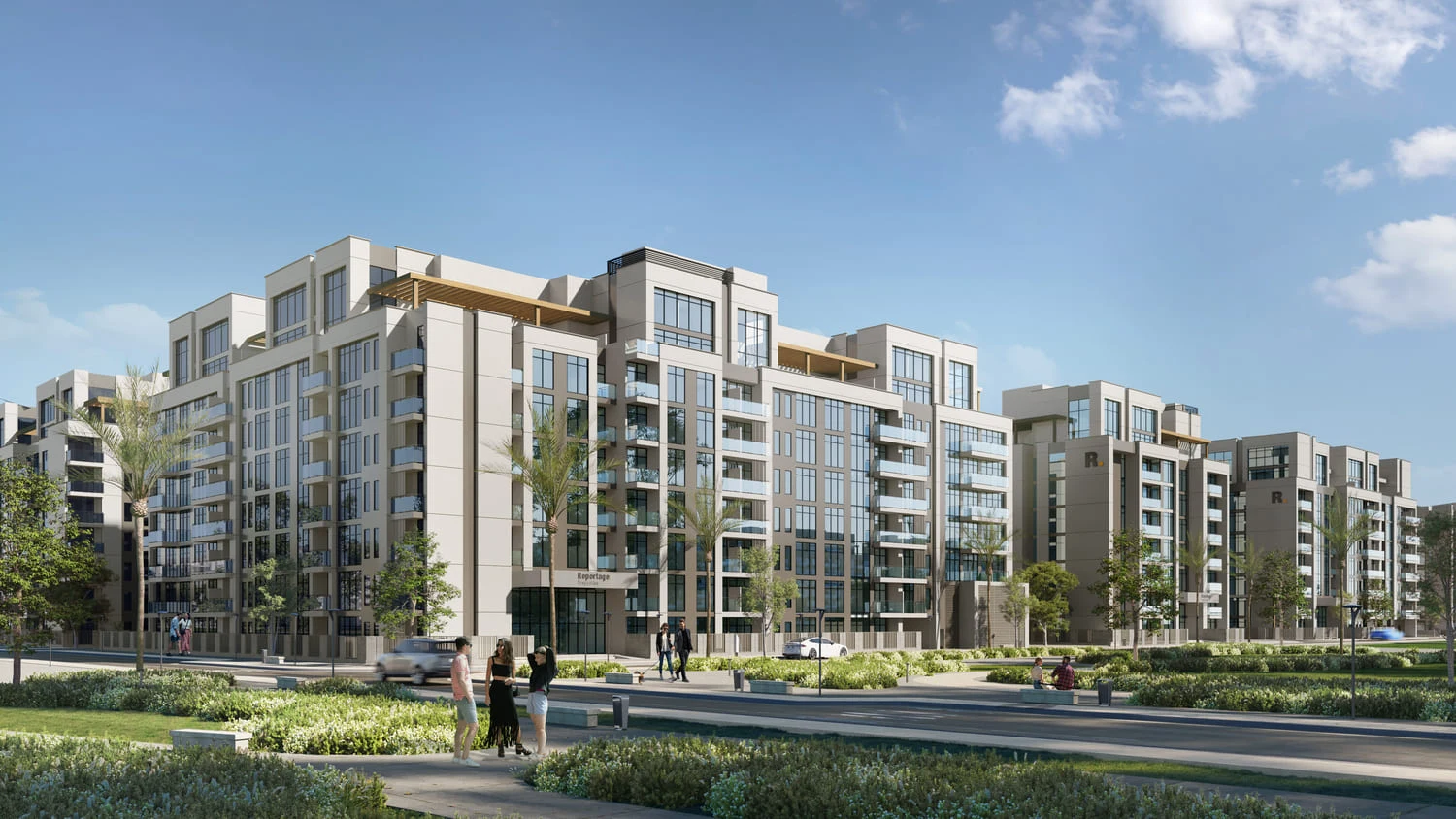 Royal Park townhouses in Masdar City, Abu Dhabi