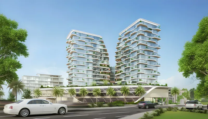 Exterior at Royal Yacht Club Residence in Dubai Islands Dubai