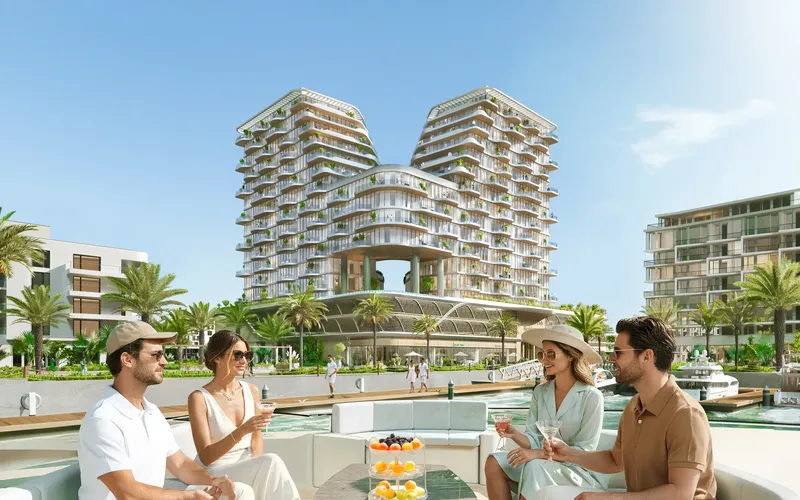 Exterior at Royal Yacht Club Residence in Dubai Islands Dubai