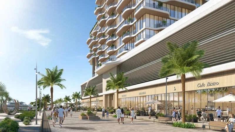 Exterior at Royal Yacht Club Residence in Dubai Islands Dubai