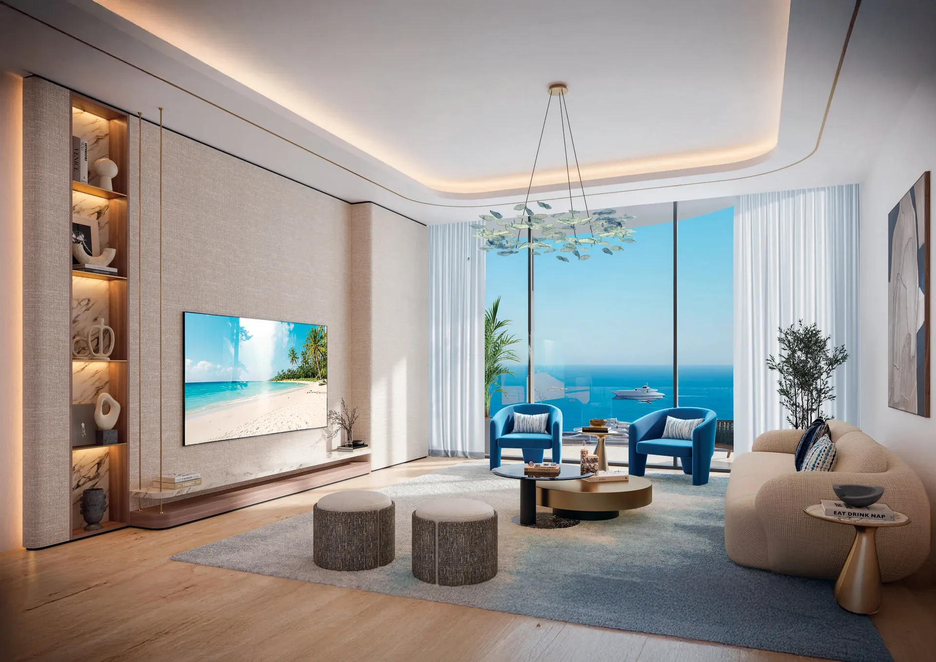 Interior at Royal Yacht Club Residence in Dubai Islands Dubai