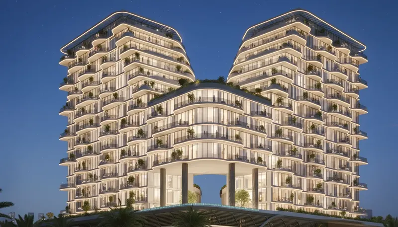 Exterior at Royal Yacht Club Residence in Dubai Islands Dubai