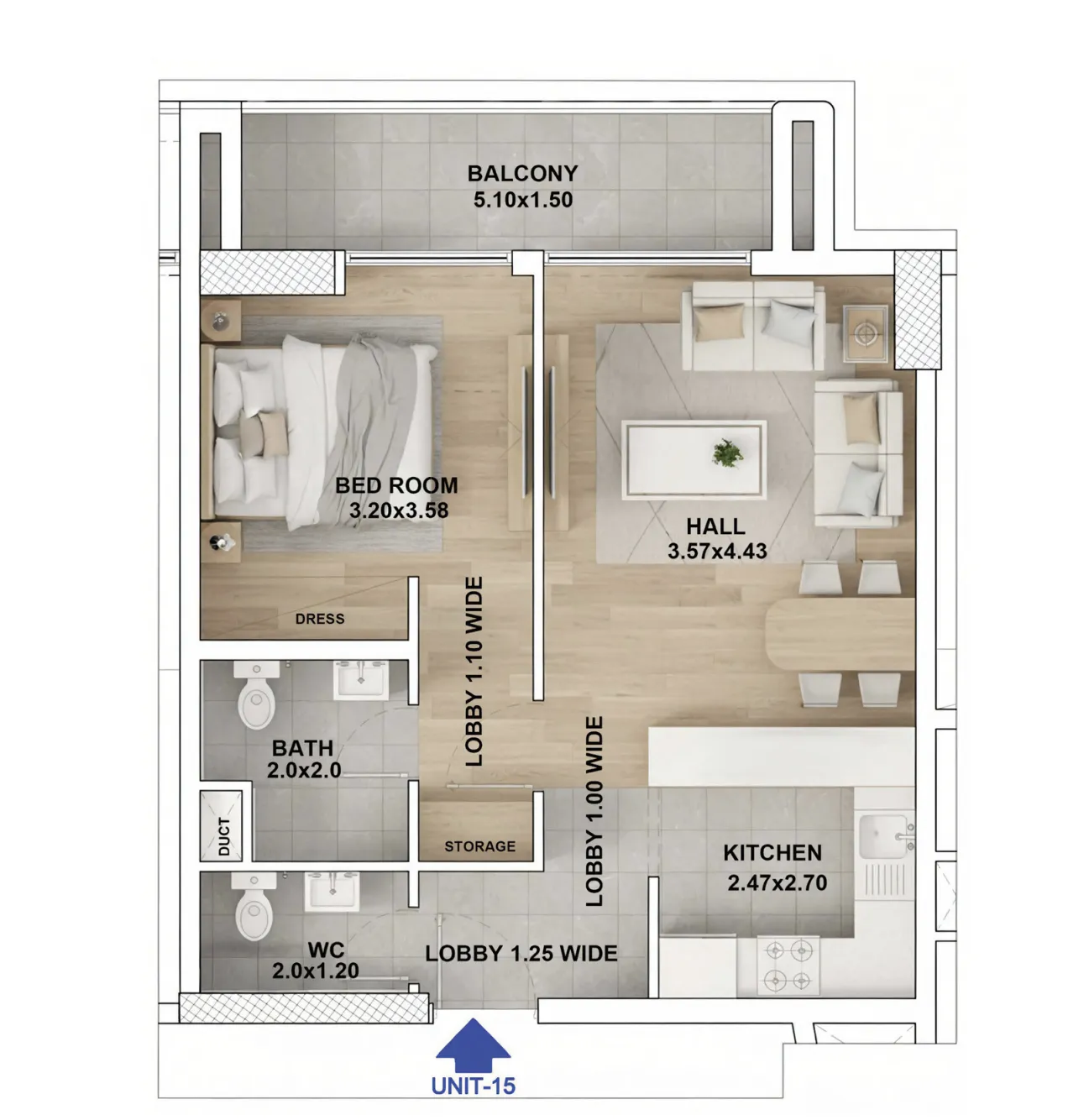 Red Rose Properties RR Grand floor plan