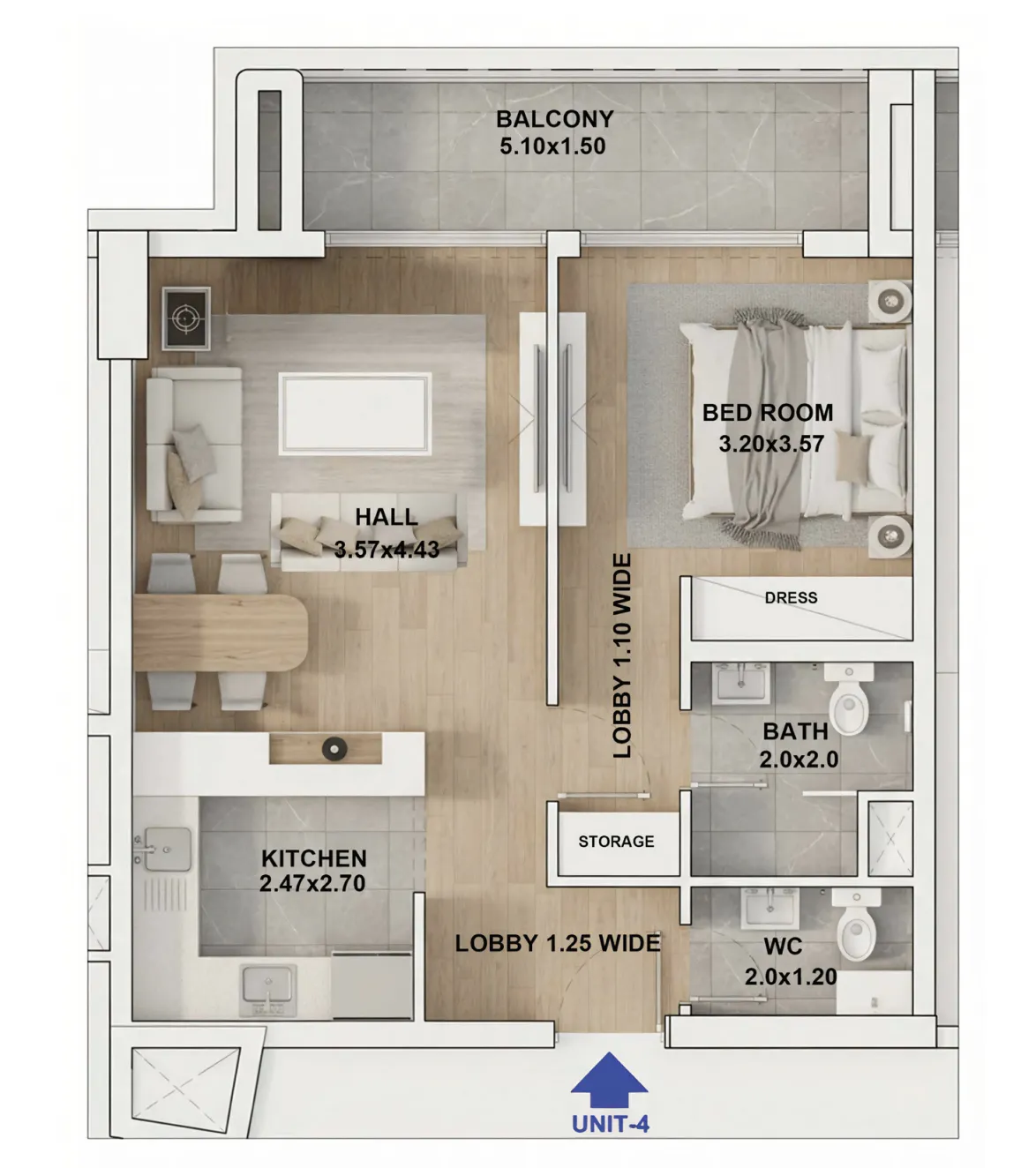Red Rose Properties RR Grand floor plan