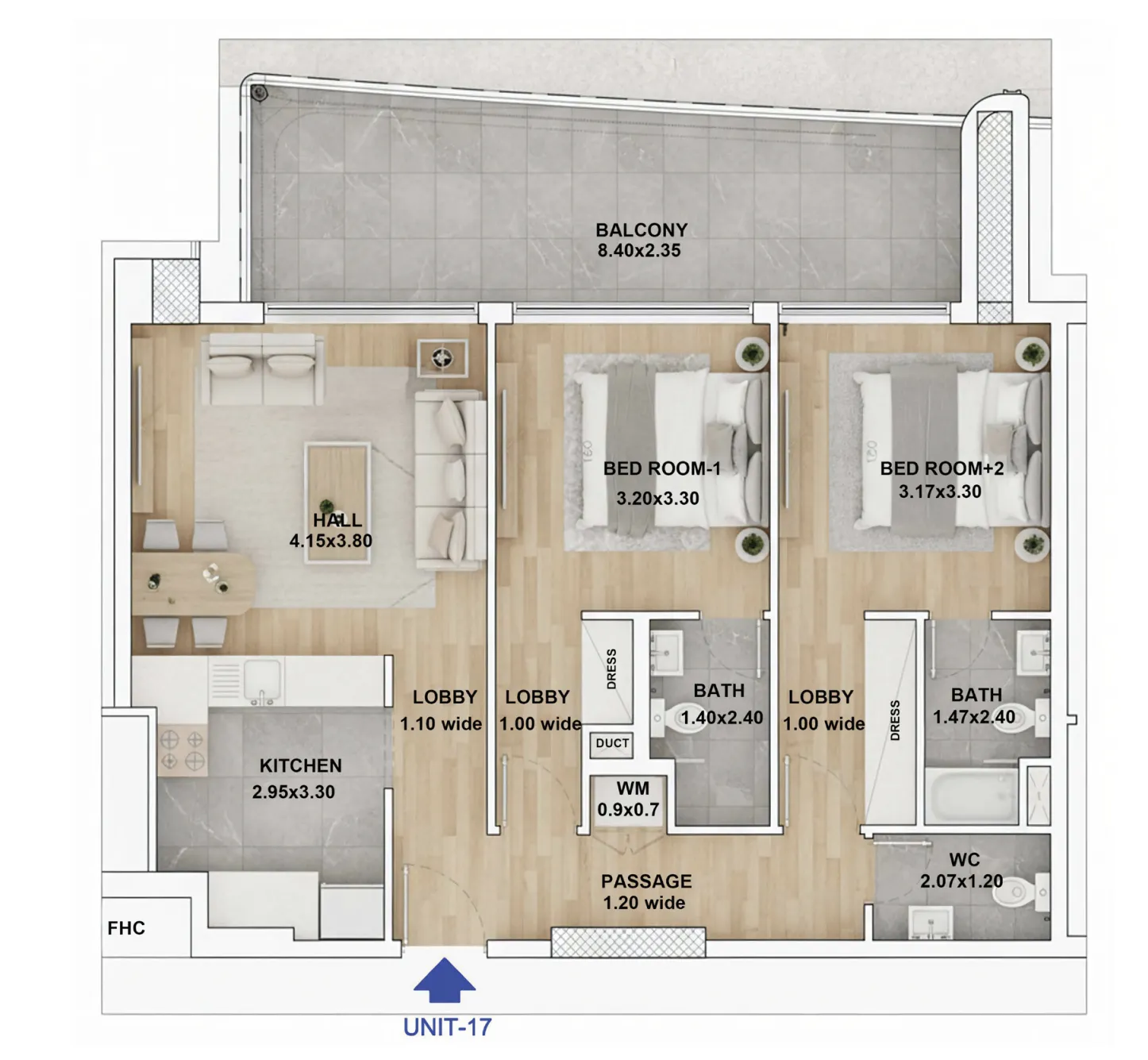 Red Rose Properties RR Grand floor plan
