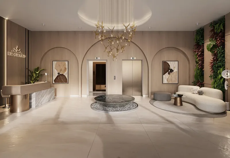 Lobby at RR Grand in Dubai South Dubai