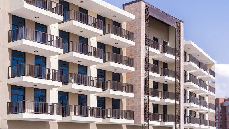 Exterior at RR Residence in Dubai South Dubai