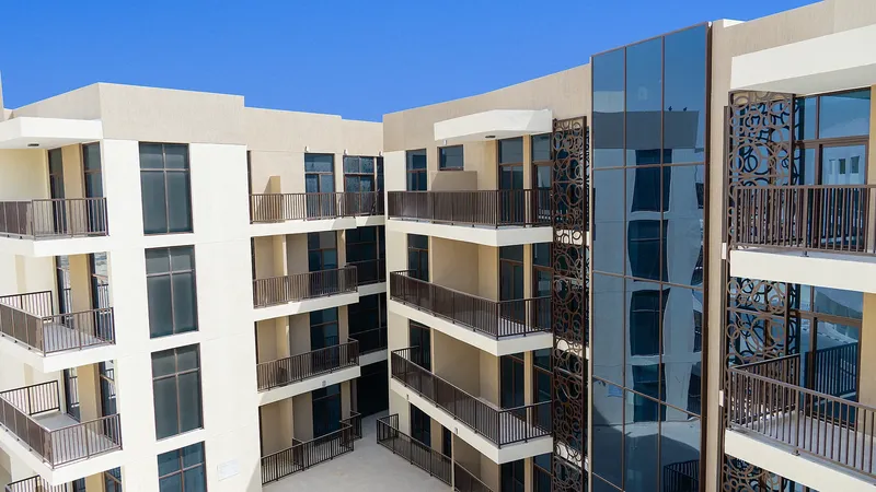 Exterior at RR Residence in Dubai South Dubai