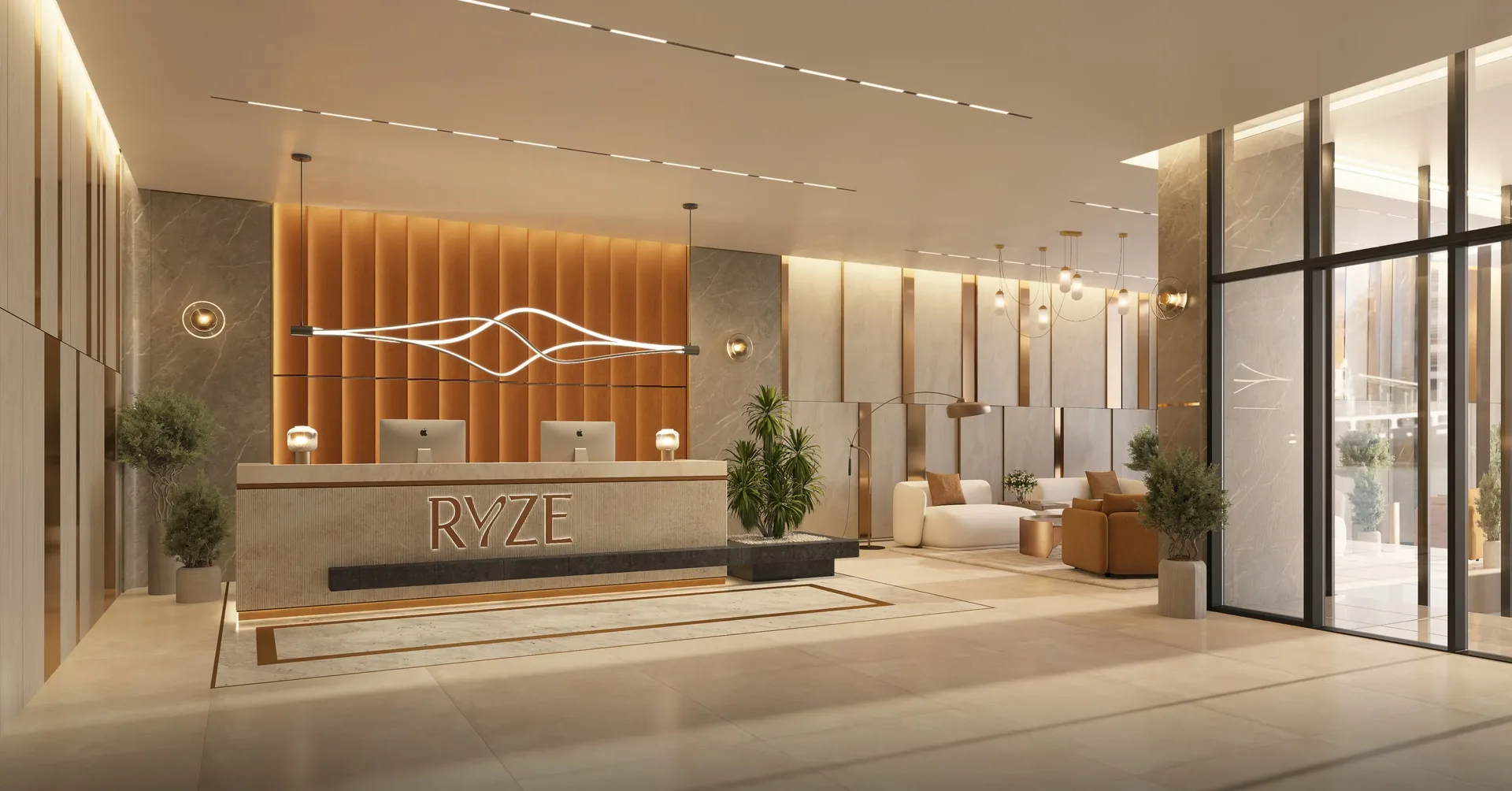 AUM Development Ryze Residences by AUM Development Lobby