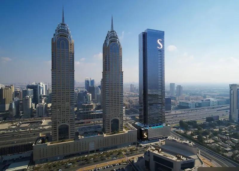 Exterior at S-tower in Dubai Internet City Dubai