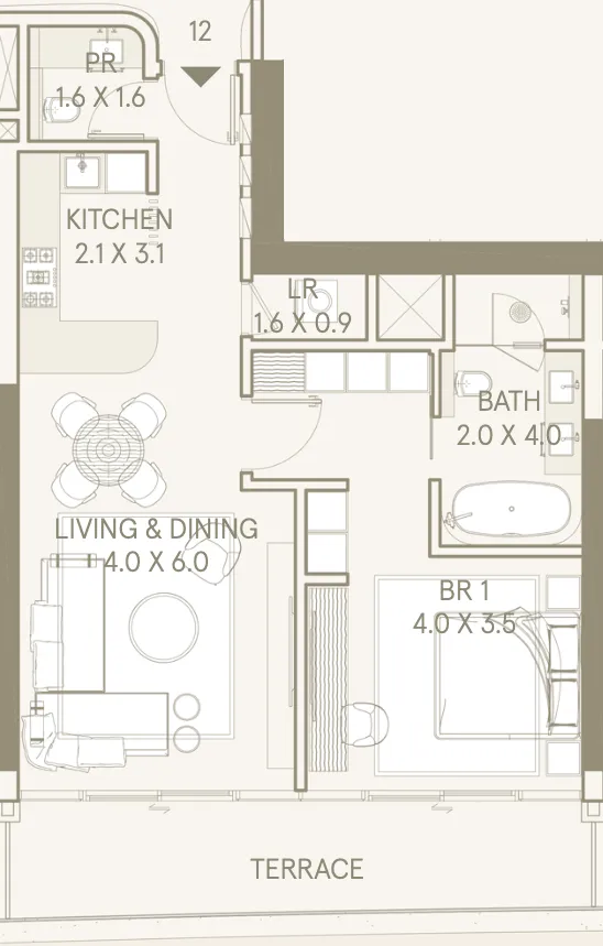 SAAS Properties Saas Hills floor plan