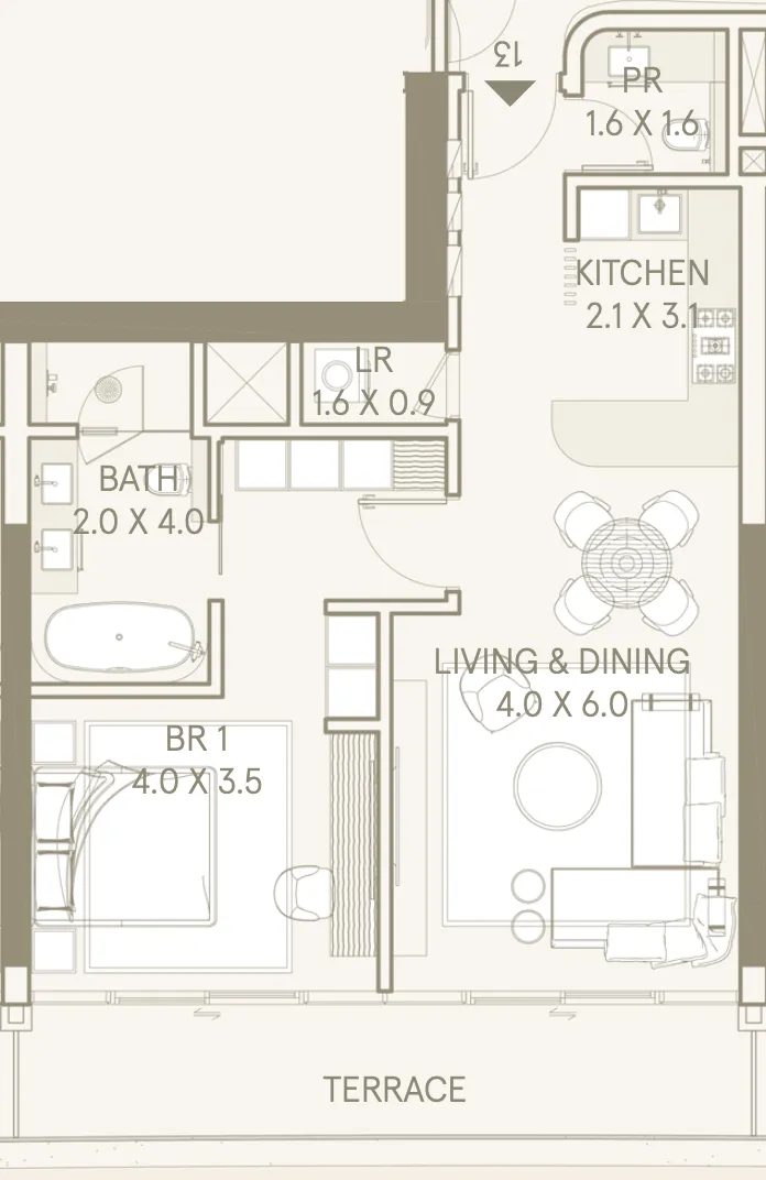 SAAS Properties Saas Hills floor plan