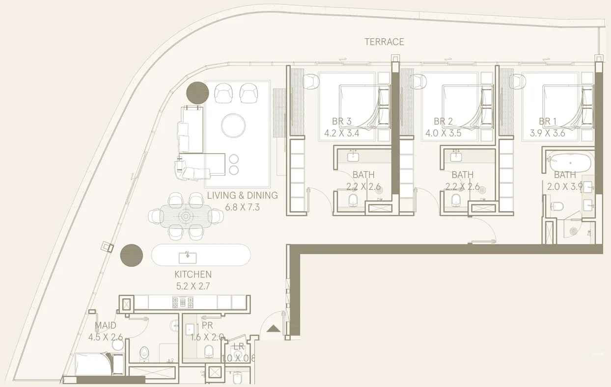 SAAS Properties Saas Hills floor plan