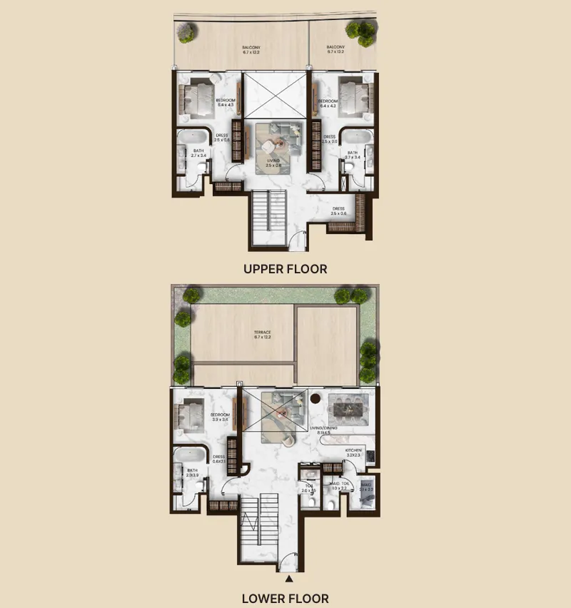SAAS Properties Saas Hills floor plan