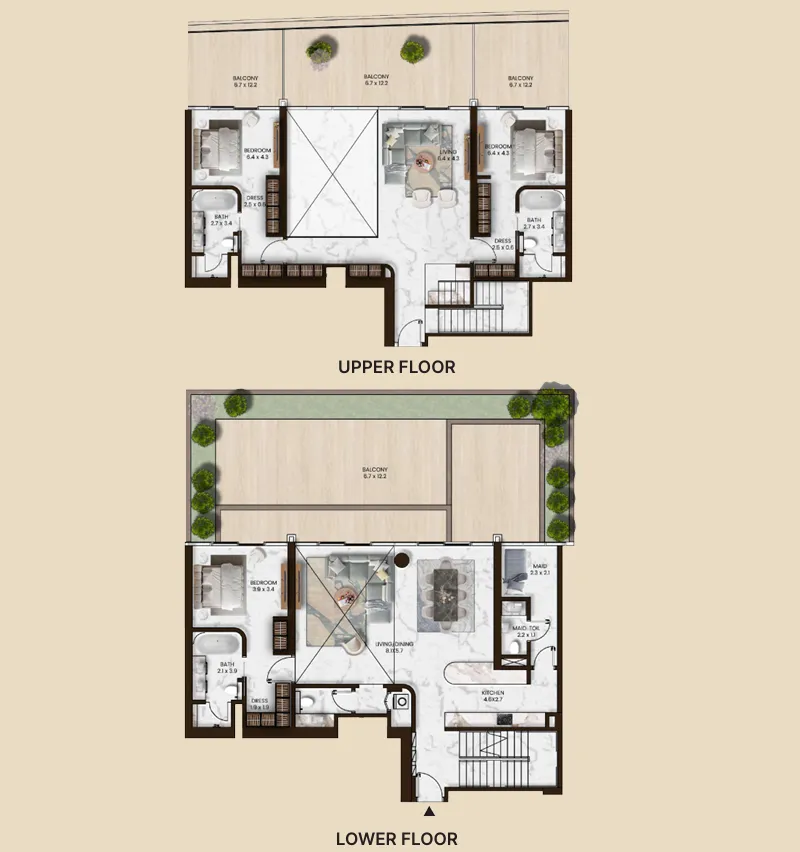 SAAS Properties Saas Hills floor plan