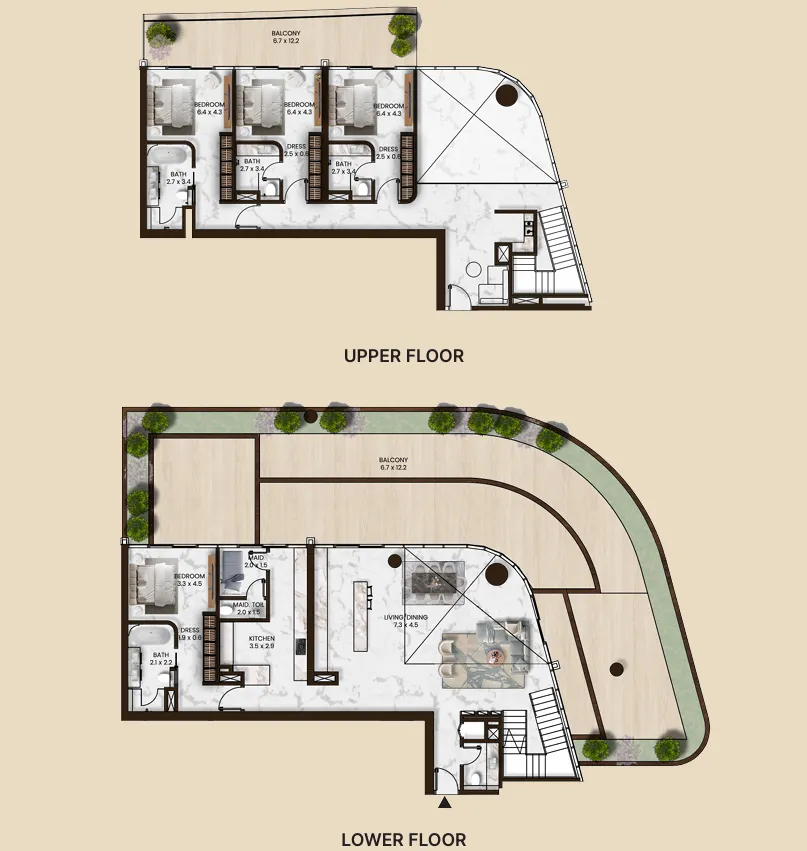 SAAS Properties Saas Hills floor plan