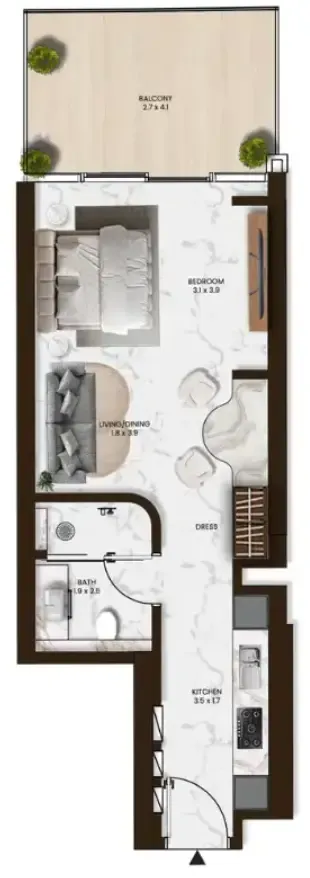 SAAS Properties Saas Hills floor plan