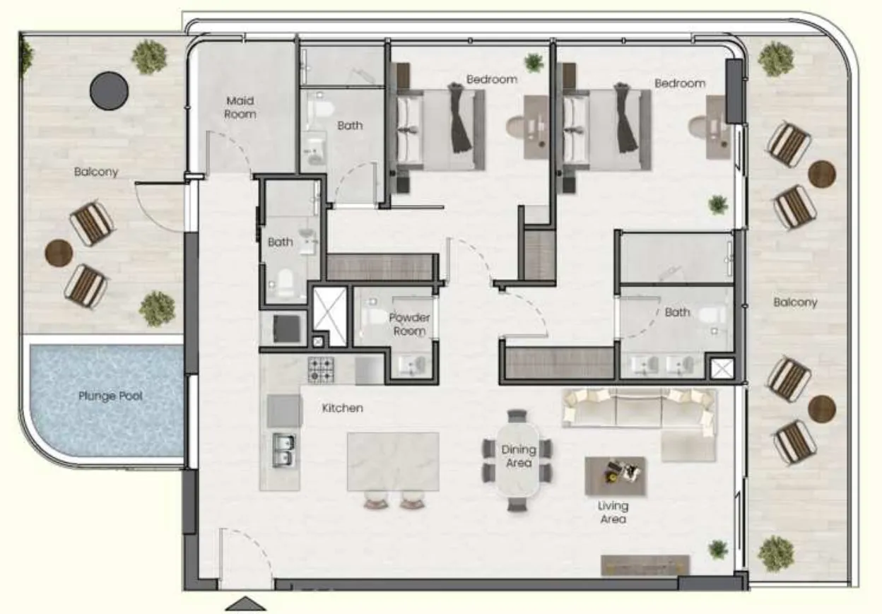 MAK Developers Saddlewood Park floor plan