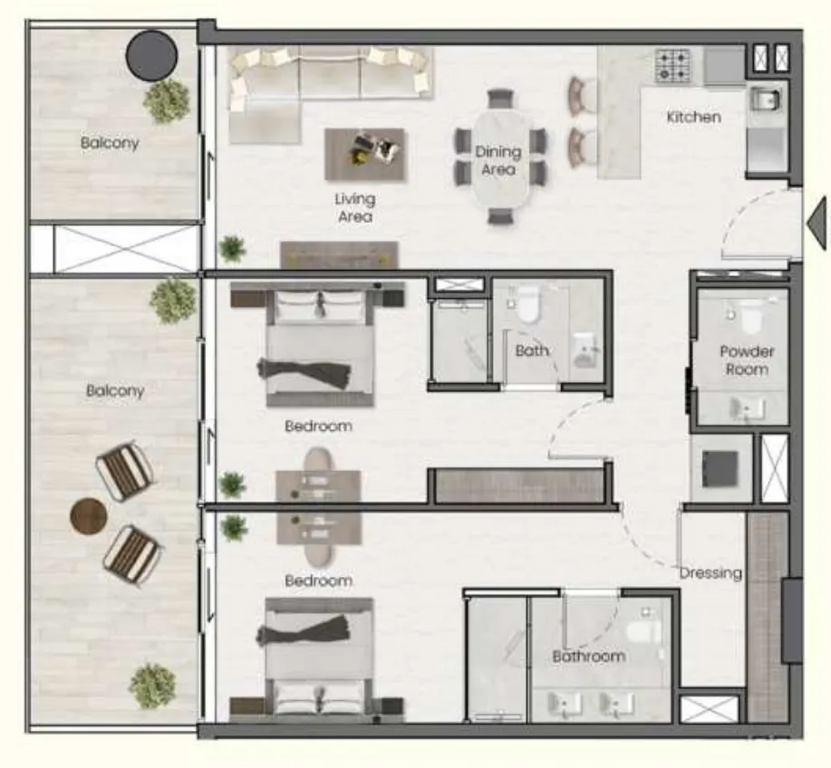 MAK Developers Saddlewood Park floor plan