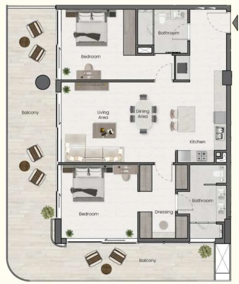 MAK Developers Saddlewood Park floor plan