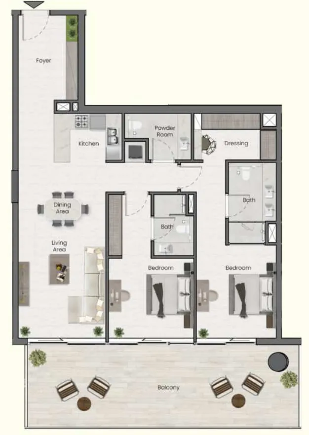 MAK Developers Saddlewood Park floor plan