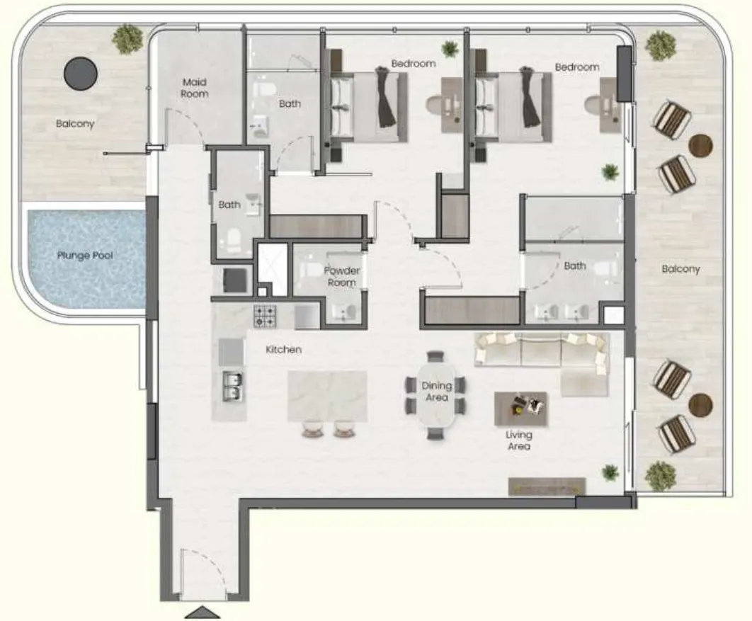 MAK Developers Saddlewood Park floor plan