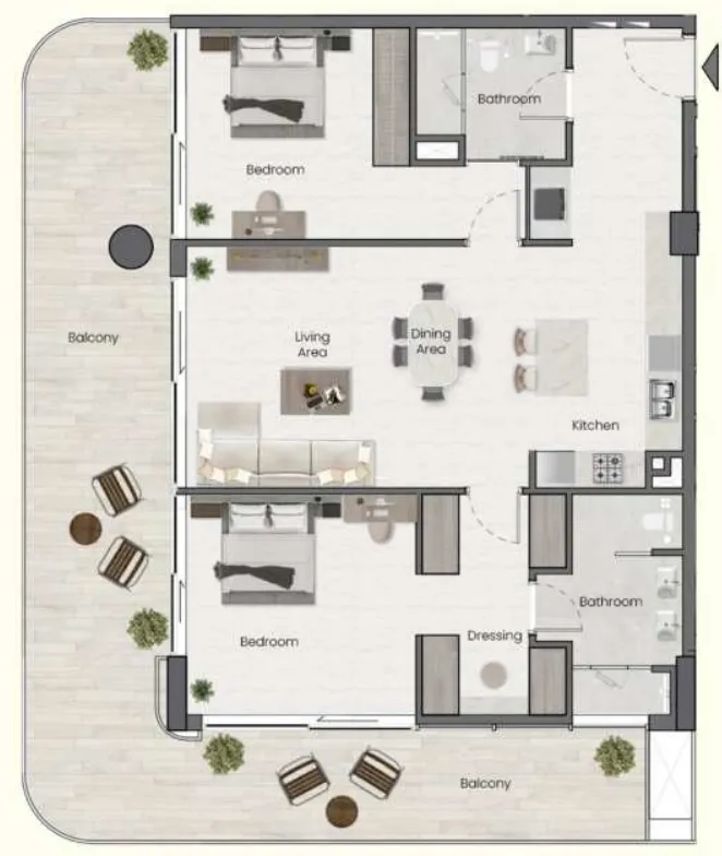 MAK Developers Saddlewood Park floor plan