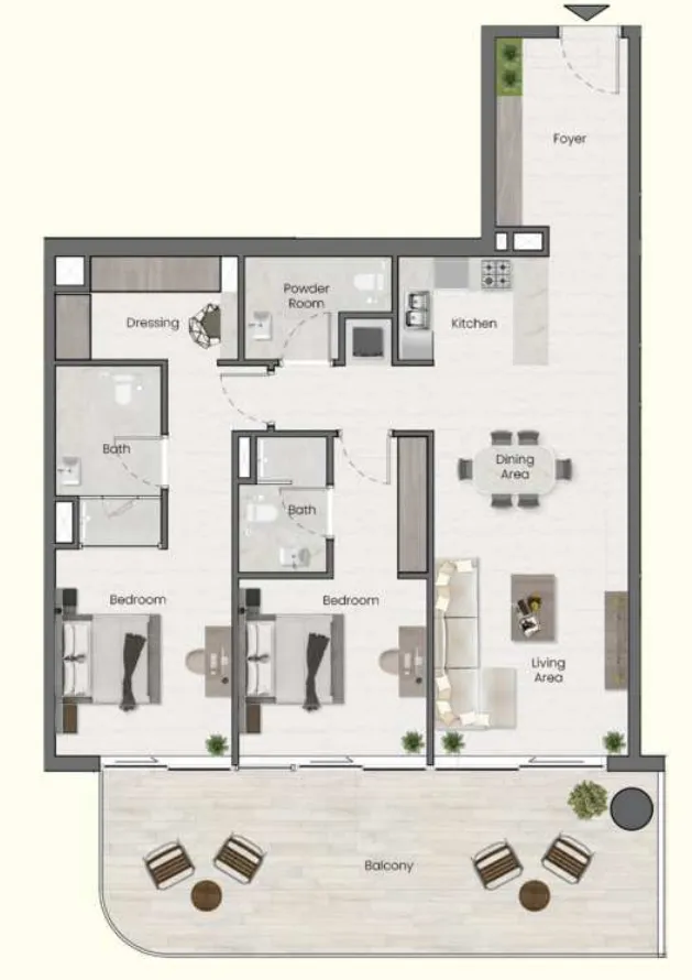 MAK Developers Saddlewood Park floor plan