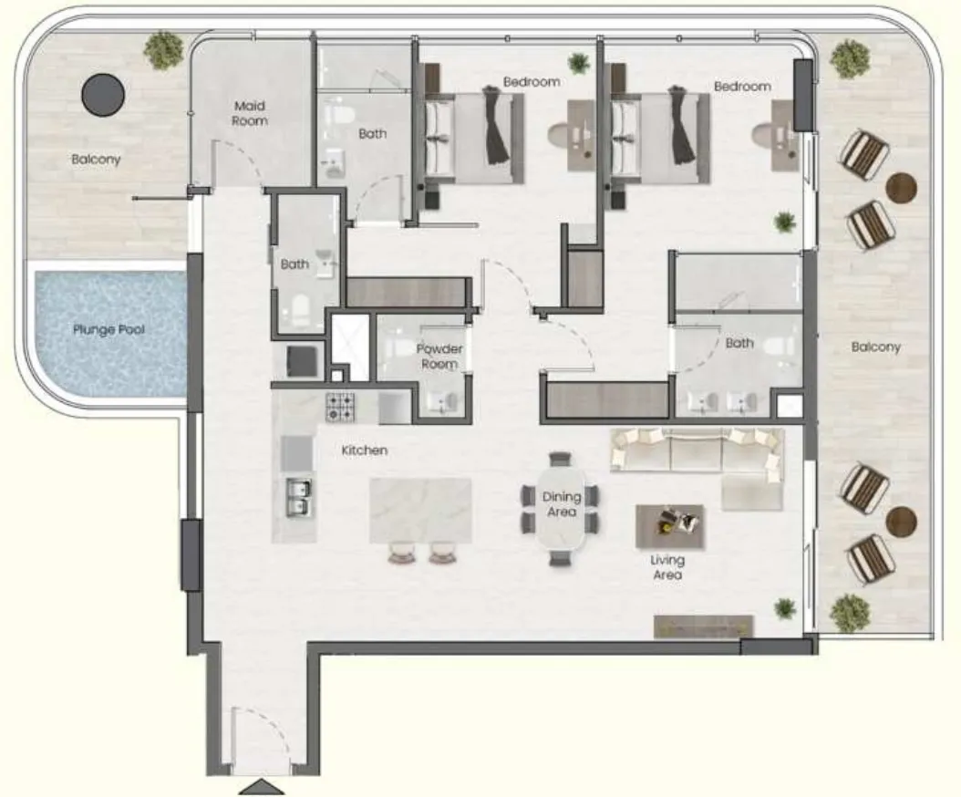 MAK Developers Saddlewood Park floor plan