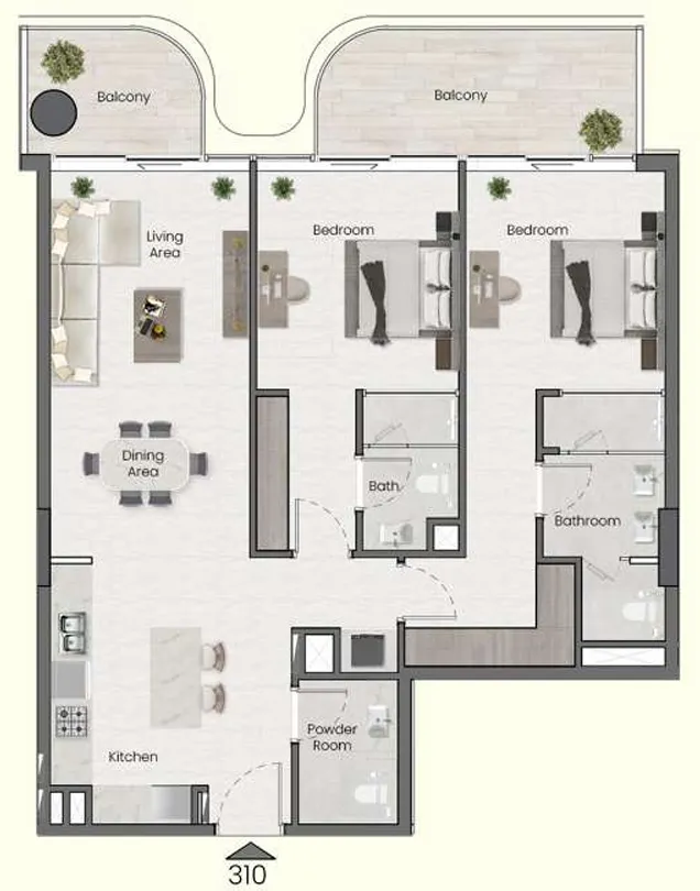 MAK Developers Saddlewood Park floor plan