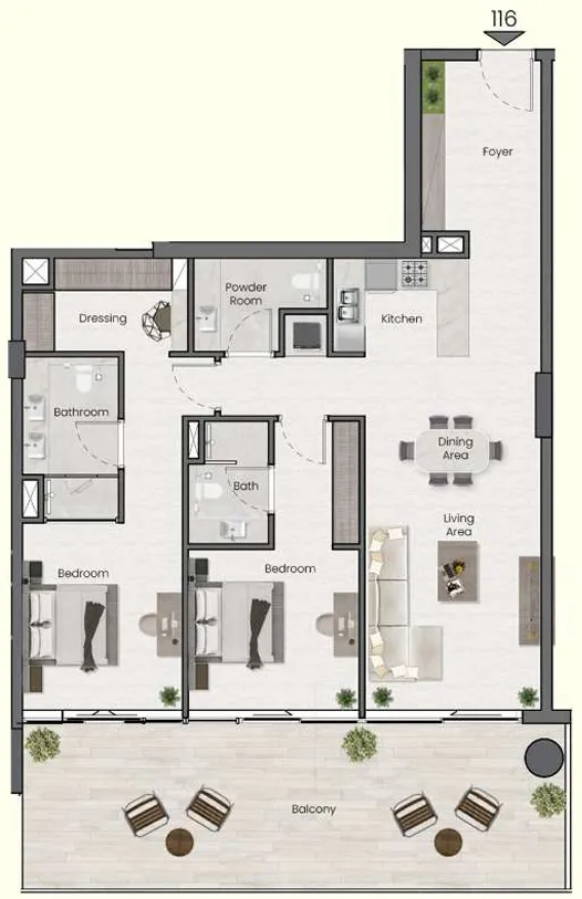 MAK Developers Saddlewood Park floor plan