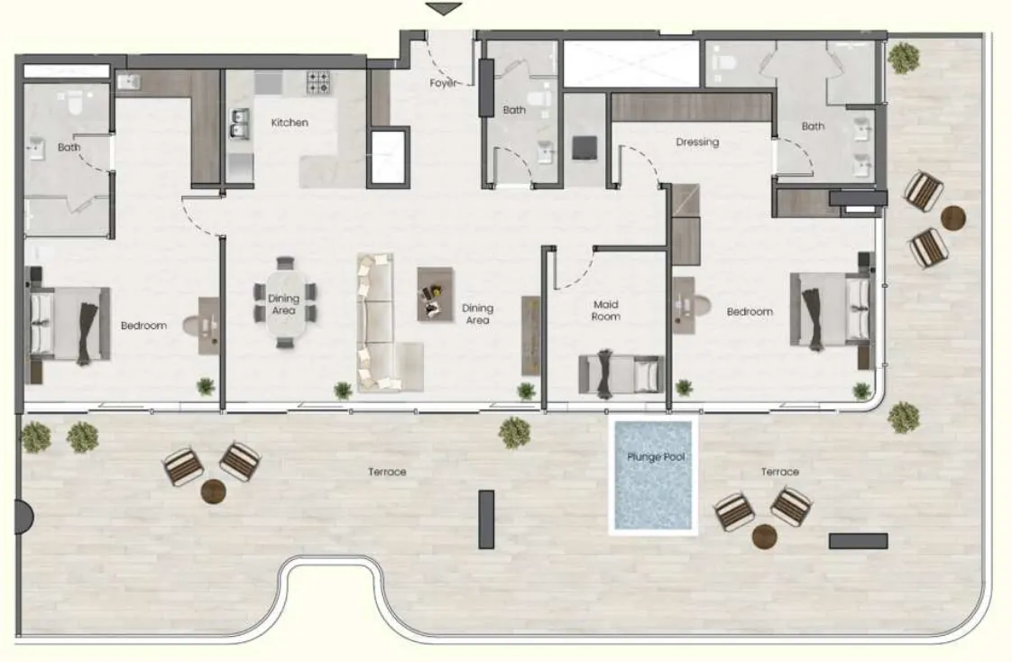MAK Developers Saddlewood Park floor plan
