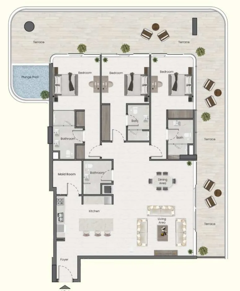 MAK Developers Saddlewood Park floor plan