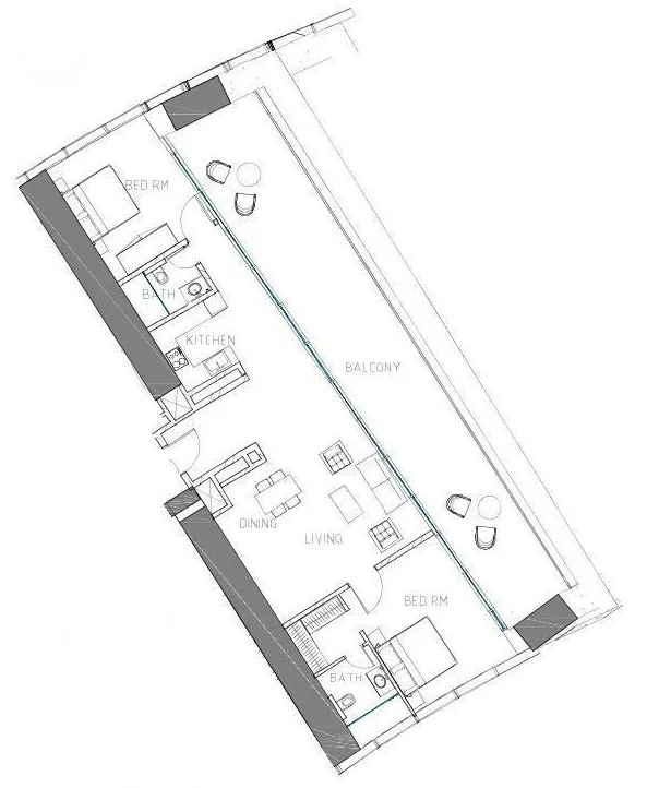 DAMAC Safa Two de Grisogono floor plan