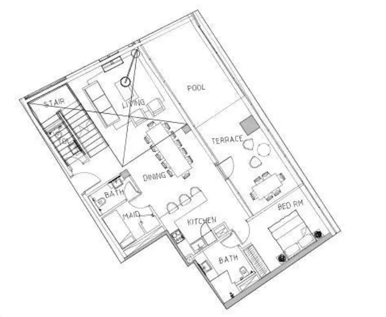 DAMAC Safa Two de Grisogono floor plan