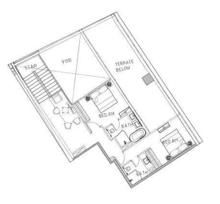 DAMAC Safa Two de Grisogono floor plan