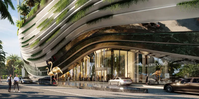 Exterior at Safa Two de Grisogono in Business Bay Dubai
