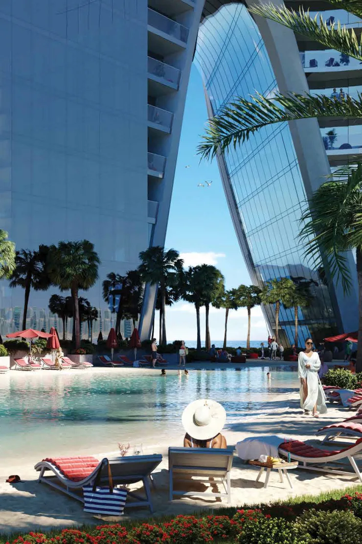 Exterior at Safa Two de Grisogono in Business Bay Dubai