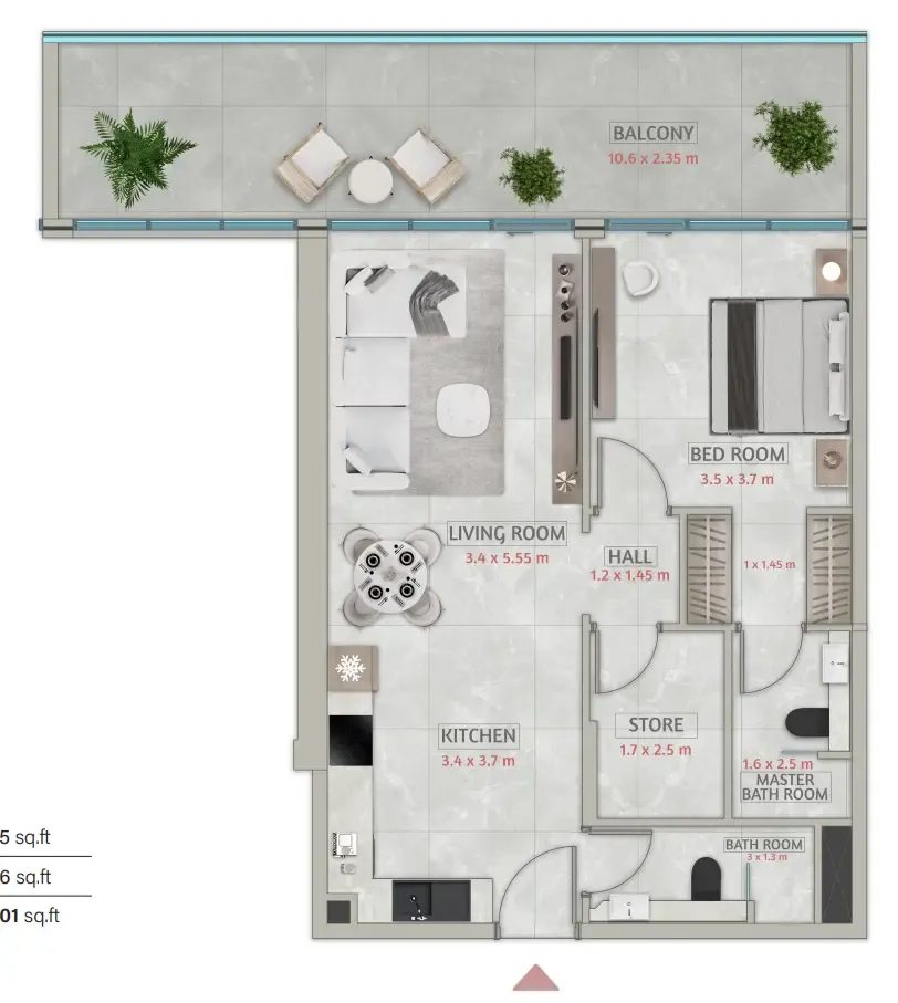 HRE Development Sakura Gardens floor plan